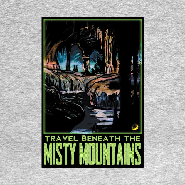 Visit Beneath the Misty Mountains by RocketPopInc